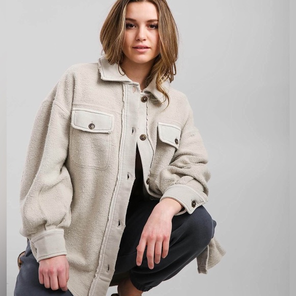 FP Ruby Jacket in Stone - Picture 3 of 10